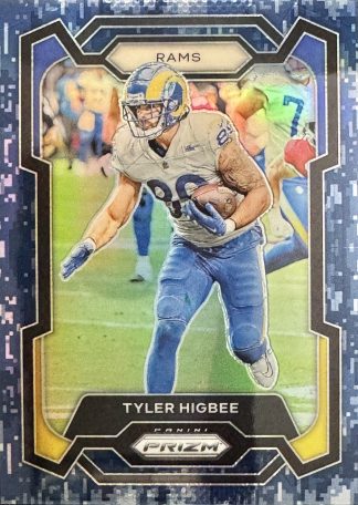 Tyler Higbee #170 – 2023 Panini Prizm Navy Camo [#6/25]