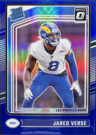 Jared Verse #242 (Rookie Card) – 2024 Donruss Optic Blue [#101-199]