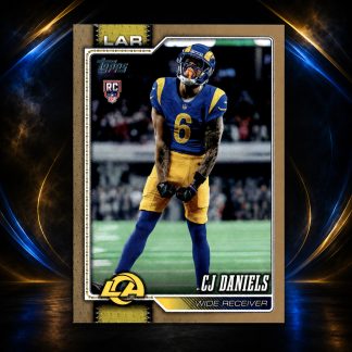 CJ Daniels #391 (Rookie Card) – 2026 Topps Gold [/2026] front