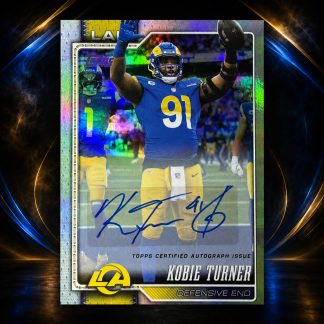 Kobie Turner #233 (Auto) – 2026 Topps Autograph front