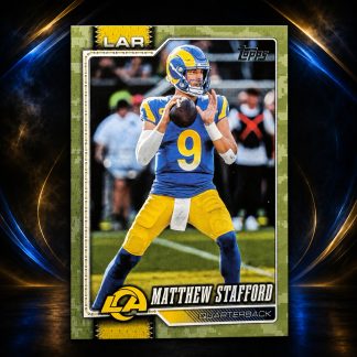 Matthew Stafford #115 – 2026 Topps Camo [/25] front