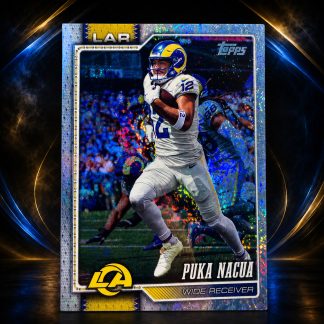 Puka Nacua #113 – 2026 Topps Glitter front