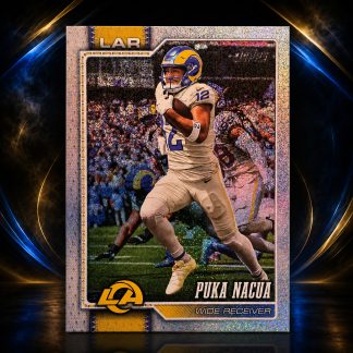 Puka Nacua #113 – 2026 Topps Sandglitter front