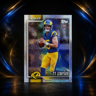 Ty Simpson #302 (Rookie Card) – 2026 Topps Sandglitter A1 front