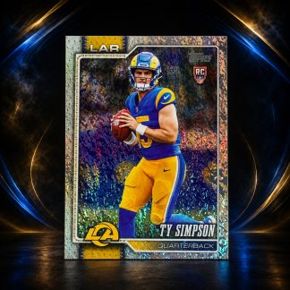 Ty Simpson #302 (Rookie Card) – 2026 Topps Sandglitter B1 front